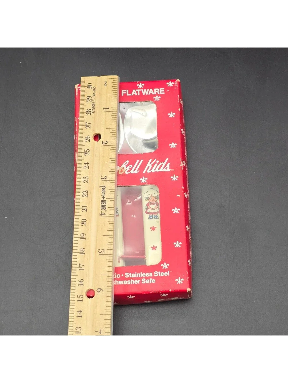Vintage 1991 The Campbell's Kids Chef Child's Flatware Set Fork Spoon NIB Zak